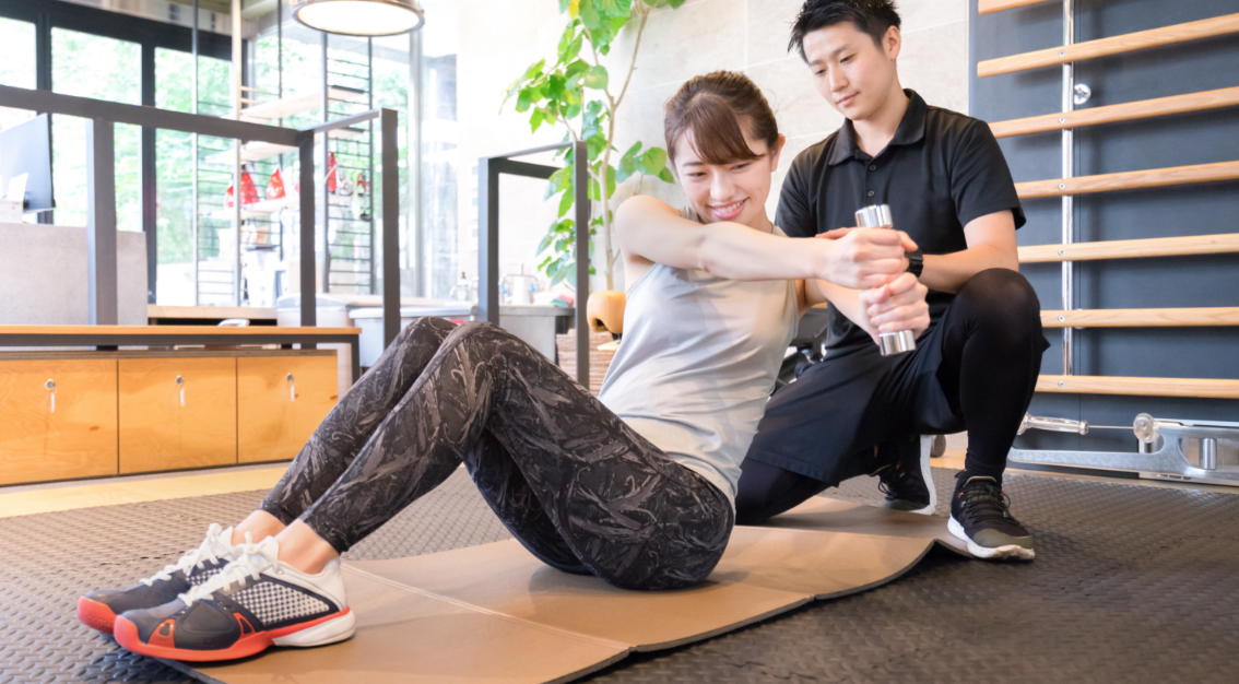 出張型だから、続けやすい。